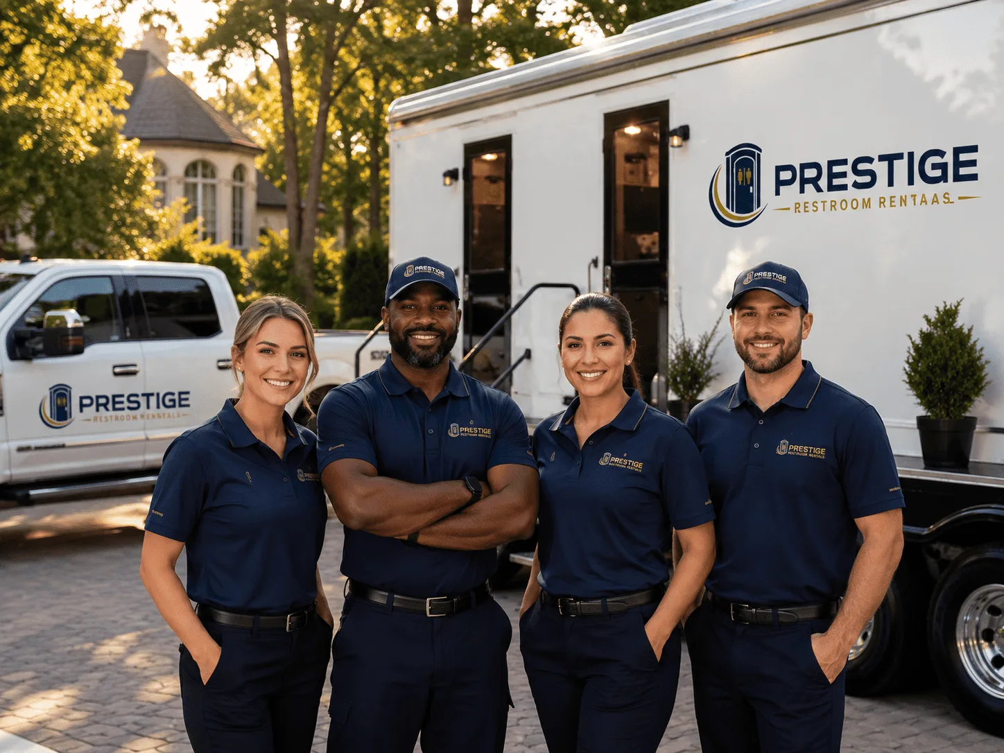 Trusted Luxury Portable Restrooms company in Cabins, WV